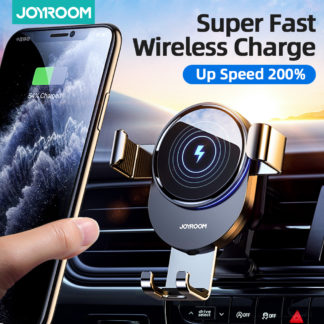 Joyroom 15ワットチー自動車電話ホルダーワイヤレス充電器ワイヤレス充電器マウントインテリジェント赤外線用iphone